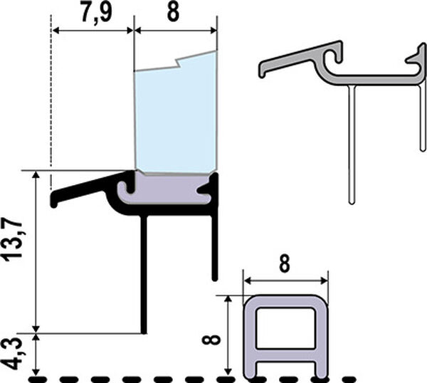 Joint renvoi-d&acute;eau Duka image number 0