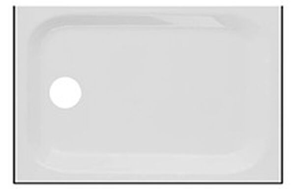 Receveur de douche Schmidlin avec rebords manhattan image number 0