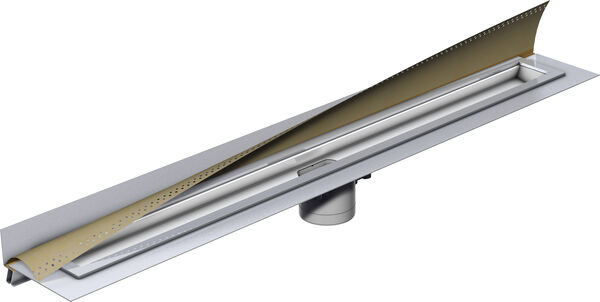 Canale per doccia Schaco Swissline Ineva W, lunghezza dell'involucro 600 mm, installazione a image number 0