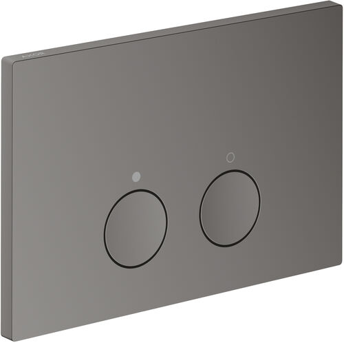 Placca di comando Axor FlushPlate polished black chrom
