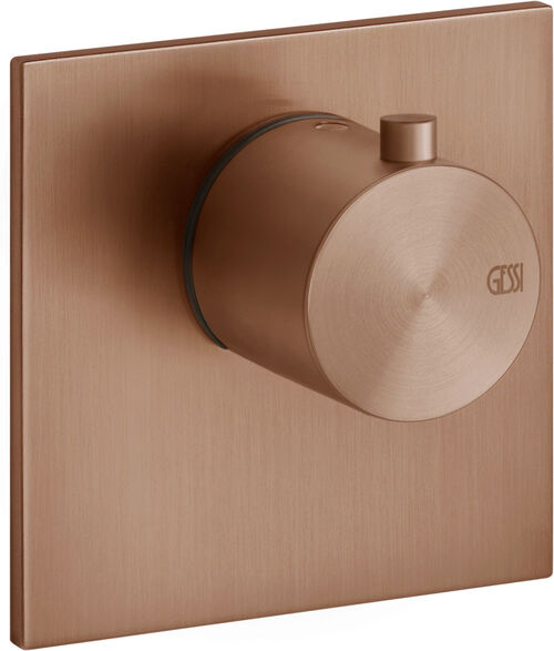 Miscelatore bagno / doccia-set di montaggio finale Gessi 316 Copper brushed