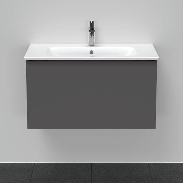 Armadio sottolavabo Duravit D-Neo grafite opaco image number 2
