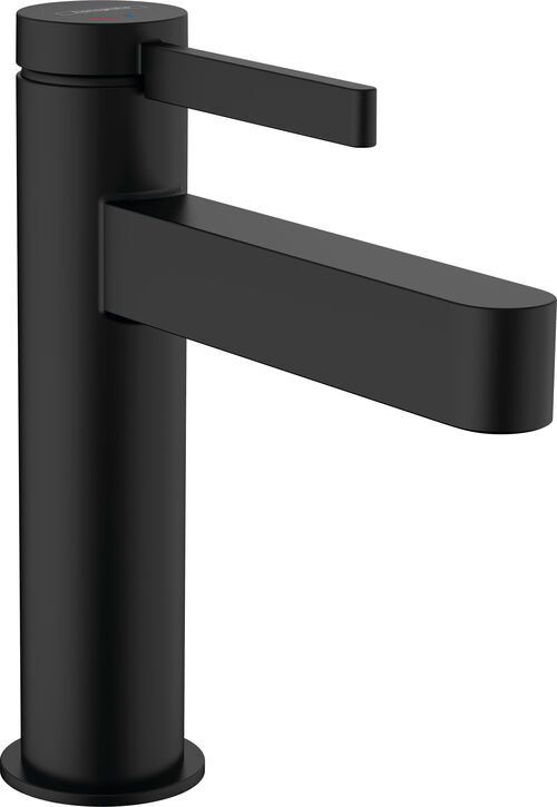 Miscelatore monoblocco Hansgrohe Finoris nero opaco