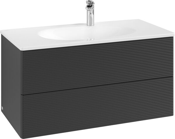 Meuble sous-lavabo Villeroy & Boch Antao Noir mat image number 0