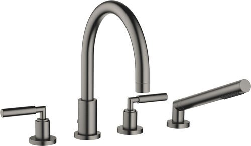 Garniture de remplissage Dornbracht Tara. 4-trous Dark platine mat