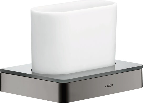 Porte-verre Axor Universal Softsquare Polished black chrom image number 0