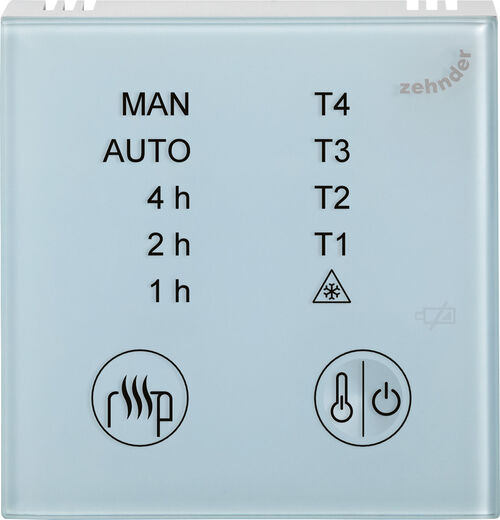 Steuergerät Modell 1 Zehnder weiss