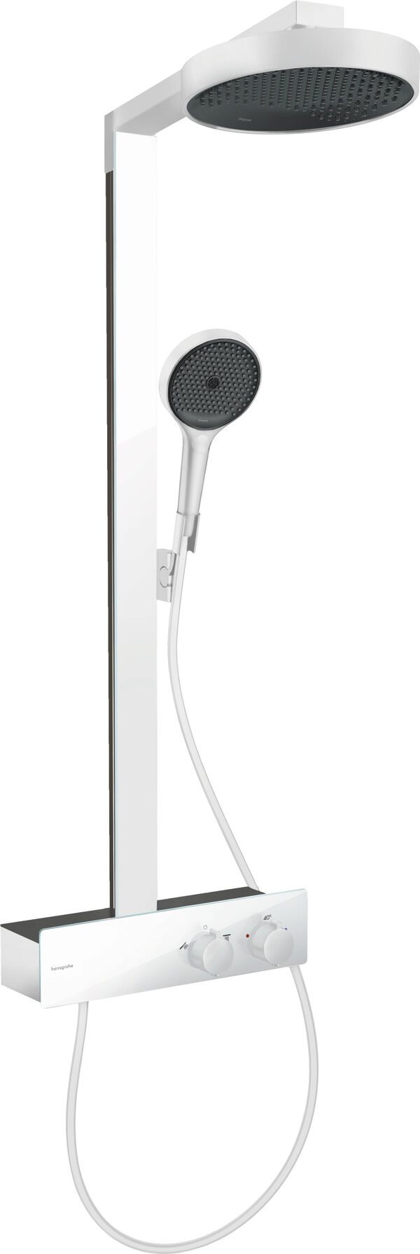 Showerpipe Hansgrohe Rainfinity &frac12;", H&ouml;he 1066 mm, A 405 mm, Wannenthermostat- Shower Tablet Select image number 0