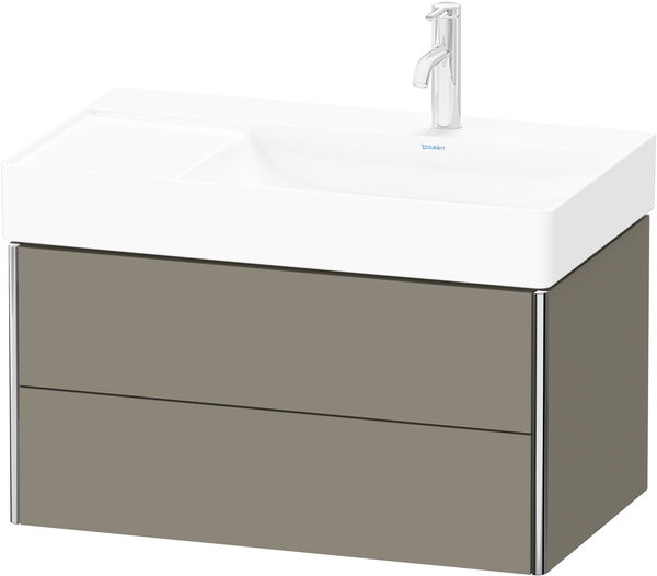 Meuble sous-lavabo Duravit XSquare Stone grey mat image number 0