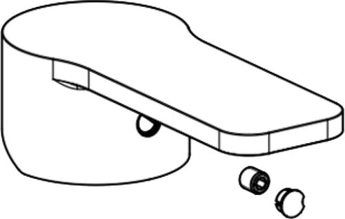 Hebelgriff Alterna pi&ugrave; Verchromt