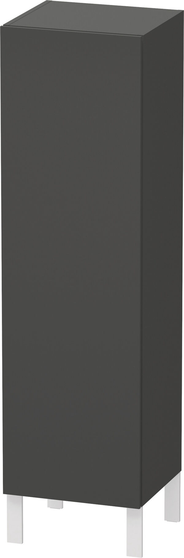 Armadietto laterale L-Cube l:40 cm, a:132 cm, p:36,3 cm 1 porta, cerniere 3 ripiani in vetro image number 0