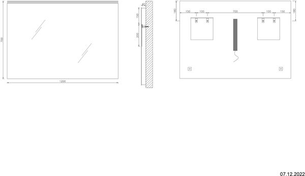 Lichtspiegel Euraspiegel Lars LED image number 1