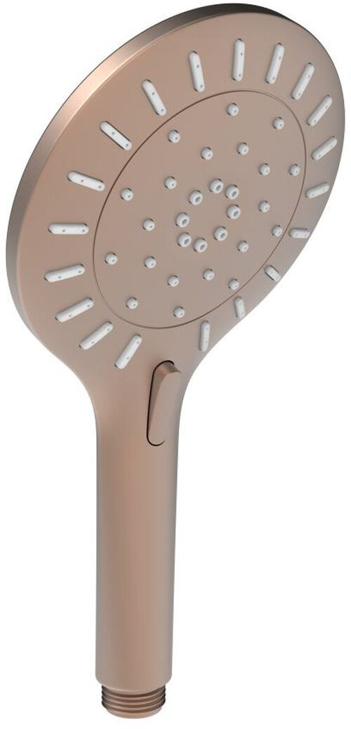 Handbrause Laufen My-Twin 120 3-jet Rosengold gebürstet PVD basis chrom