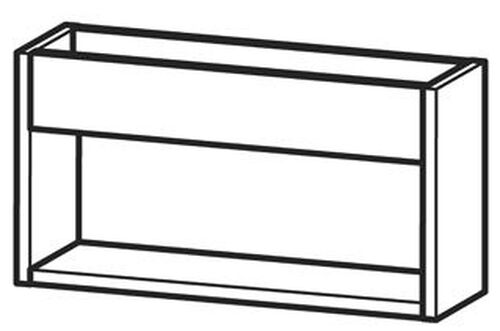 Etagère murale Keth Basalte mat