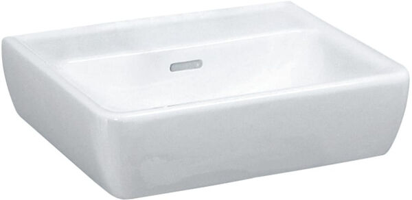 Lavamani Pro 45 x 34 cm, con foro per rubinetteria, con tr  image number 0