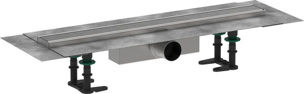 Duschrinne Hansgrohe Raindrain Compact Edelstahl gebürstet image number 0