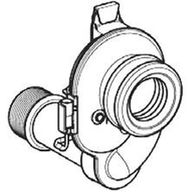 Sifon Ø 40 mm mit Sonde zu Urinal Tamaro VS 3411 116 / 118 (H8958280000001) image number 0