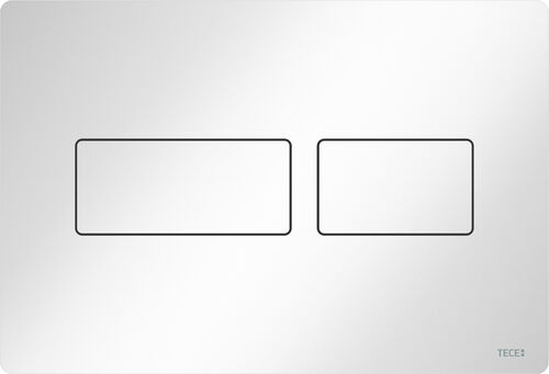 Plaque de d&eacute;clenchement Tece Solid Blanc