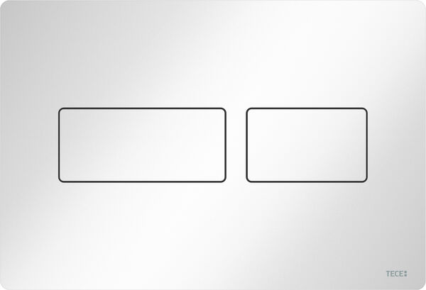 Plaque de d&eacute;clenchement Tece Solid Blanc image number 0