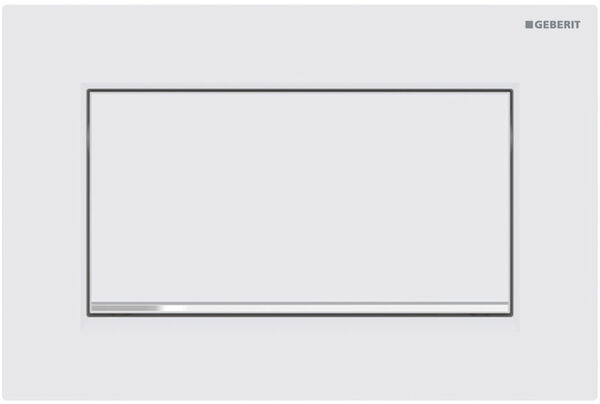 Plaque de d&eacute;clenchement Geberit Sigma10 square Blanc mat image number 0