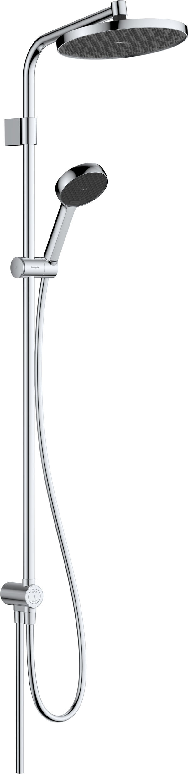 Showerpipe Hansgrohe Activera S EcoSmart Verchromt image number 0