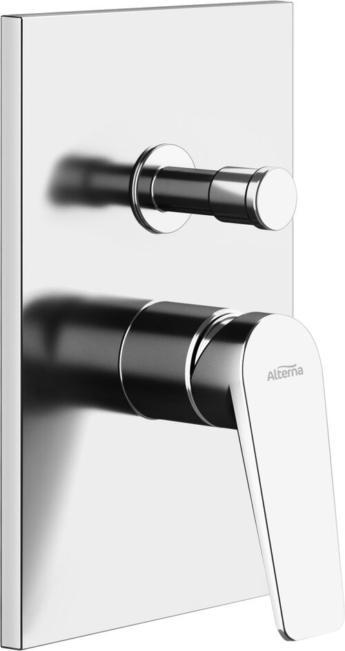 Bademischer-Endmontageset Alterna ni&ugrave; Verchromt