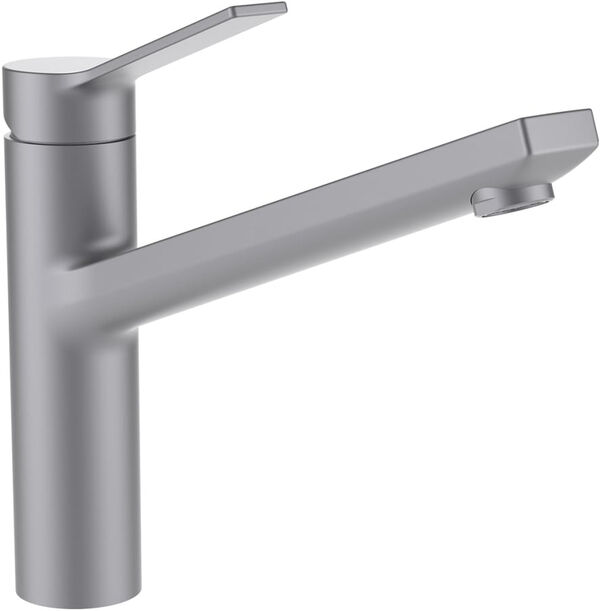 Sp&uuml;ltischmischer Laufen Swisstap Edelstahl matt PVD image number 0