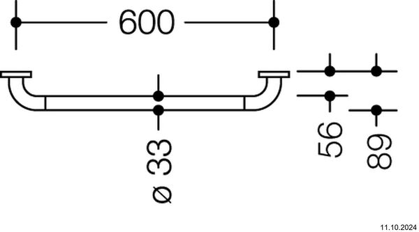 Barre d'appui Hewi 801 Gris linea image number 1