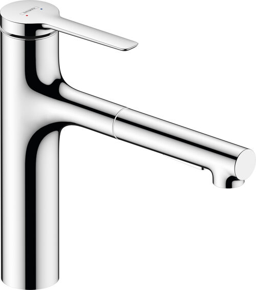 Miscelatore monocomando per lavello Hansgrohe Zesis Cromato