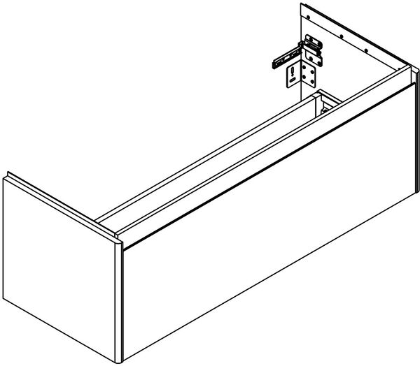 Meuble sous-lavabo Alterna pro S Carat beige image number 0
