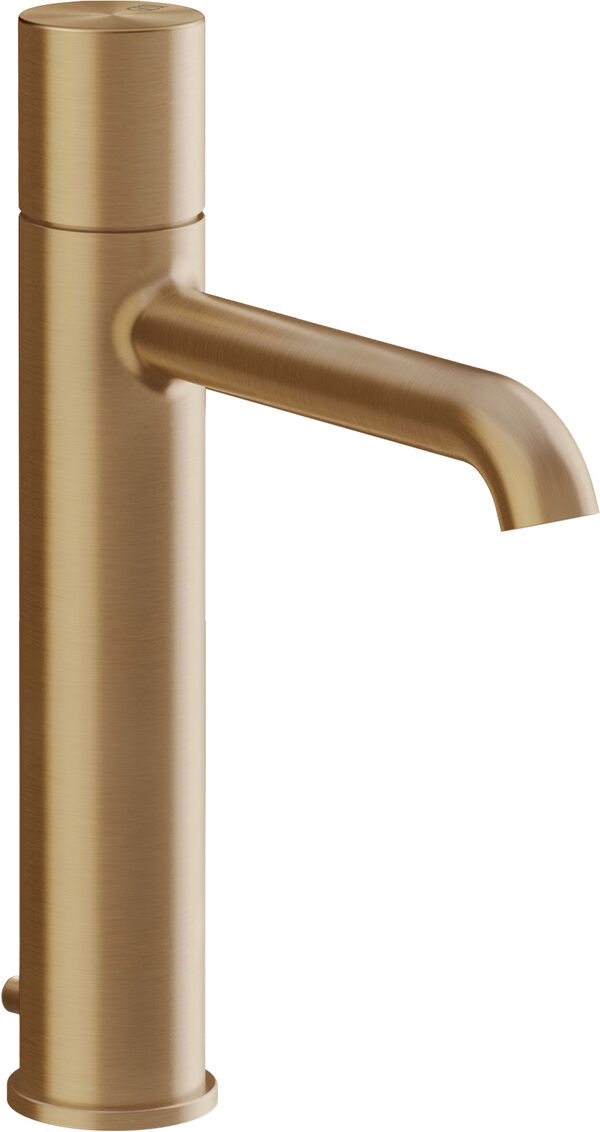 Einlochmischer Gessi Habito Warm bronze brushed PVD Unito image number 0