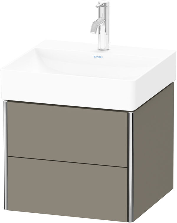 Meuble sous-lavabo Duravit XSquare Stone grey mat image number 0