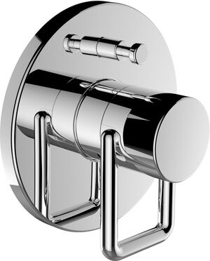 Bademischer-Endmontageset Laufen Twin verchromt