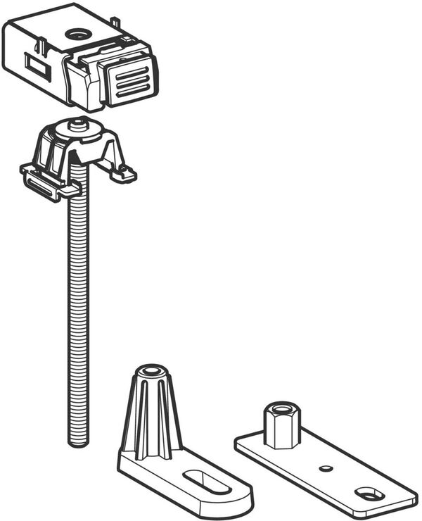 Pied suppl&eacute;mentaire Geberit Setaplano image number 0