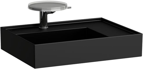 Auflegewaschtisch Laufen Kartell Schwarz matt image number 0