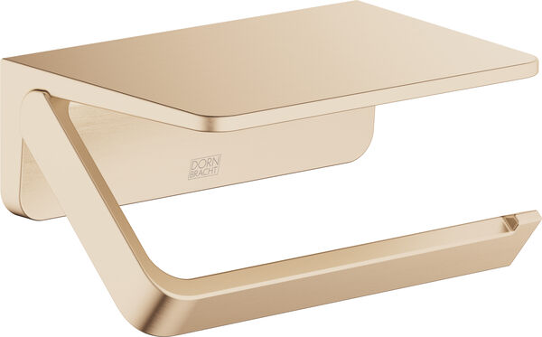 Papierhalter Dornbracht Imo Light gold geb&uuml;rstet image number 0