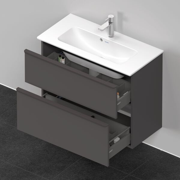 Waschtischmöbel Duravit D-Neo graphit matt image number 3