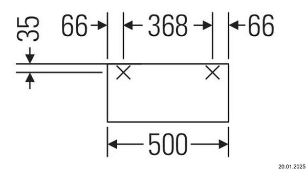 Etagère murale Keth Basalte mat image number 1