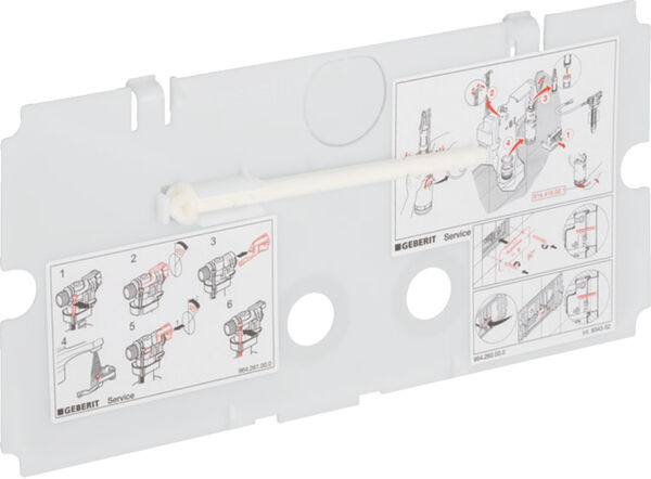 Plaque de protection Geberit image number 0