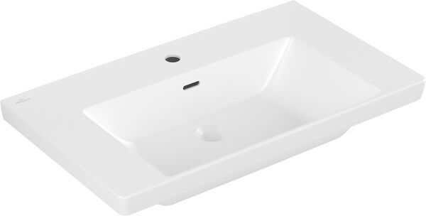 Waschtisch Villeroy & Boch Subway 3.0 80 x 47 cm Stone white matt Cleaneffekt image number 0