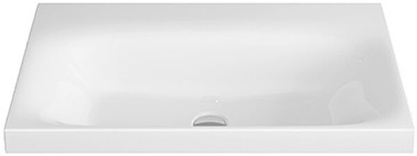 Auflegewaschtisch Schmidlin Viva 80 x 47.5 cm Weiss Cleaneffekt image number 0