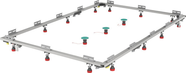 Montagerahmen Mepa SF 120/180 für superflache Duschwannen image number 0