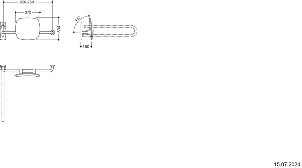 Dossier Hewi 805 Acier inoxydable mat Dossier blanc signalisation image number 1
