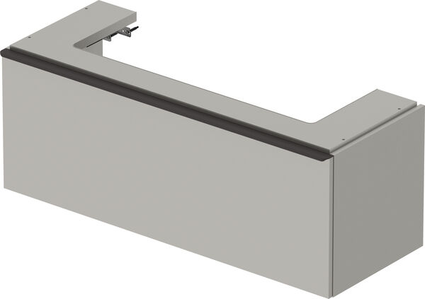 Waschtischmöbel Duravit D-Neo betongrau matt image number 0