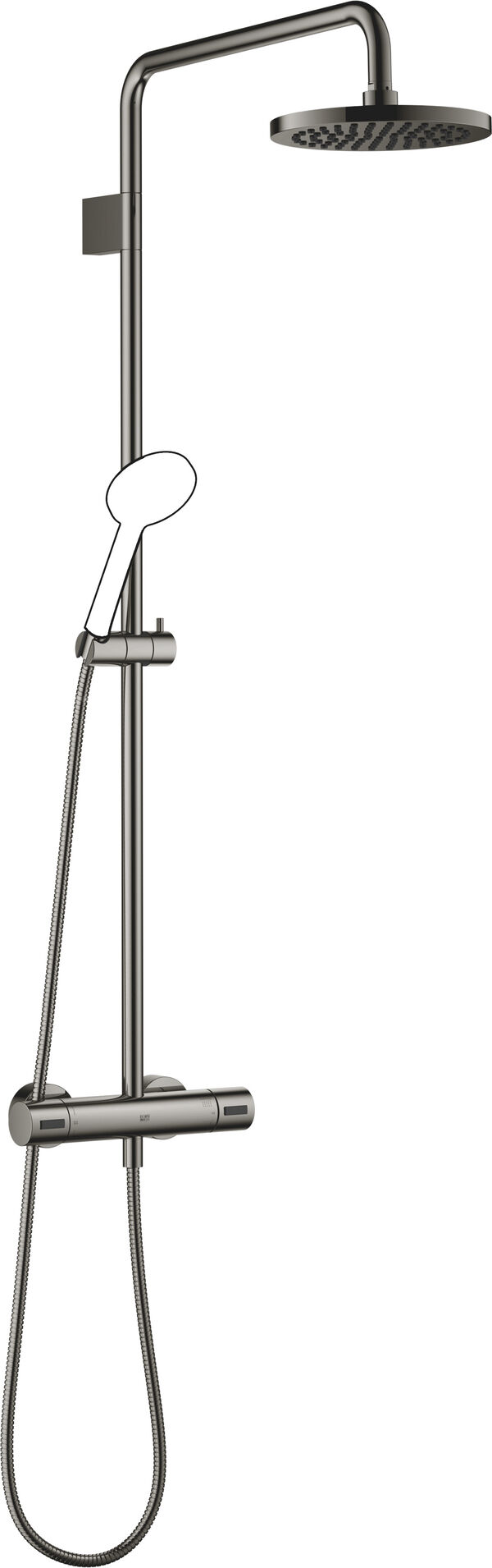 Shower Pipe Dornbracht mit Brausethermostat Dark chrome image number 0