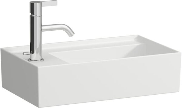 Wandbecken Laufen Kartell 46 x 28 cm Weiss matt image number 0