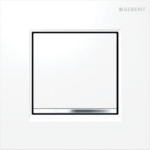 Urinoirsteuerung Geberit Typ20 square weiss/glanz/weiss