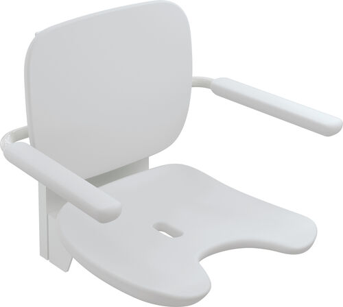 Sedile ribaltabile Hewi LifeSystem Premium Bianco segnale lucido