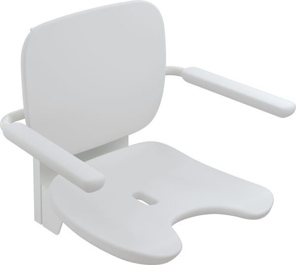 Sedile ribaltabile Hewi LifeSystem Premium, con apertura igienica, sedile ergonomico, con schienal image number 0