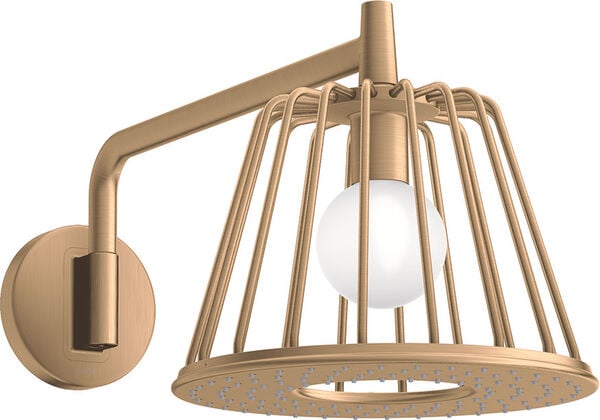 Regenbrause Axor LampShower Nendo ½", Ausladung 428 mm Ø 275 mm, mit Anschlussbogen schwenkarm, abnehmbar image number 0